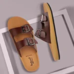 Walkroo Men's Slip On Comfort Casual Sandals