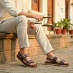 Walkroo Men's Slip On Comfort Casual Sandals - Image 2